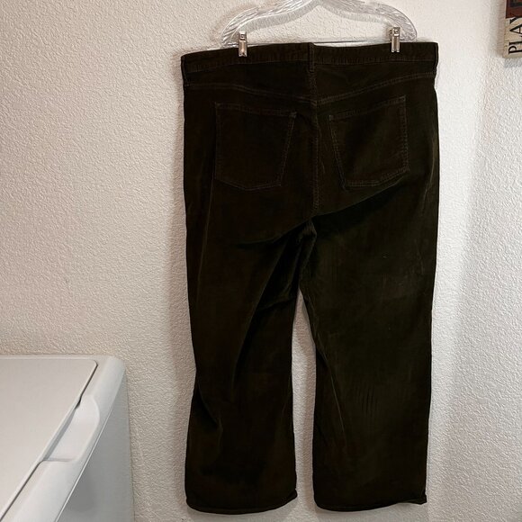 Old Navy Women's Flare & Wide Leg Jeans - Dark Brown - Picture 4 of 10